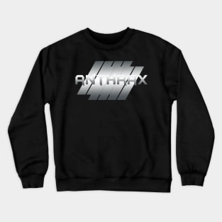 Metallic Illustration anthrax Crewneck Sweatshirt
